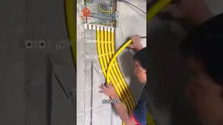 Electrical dB box pipe insulation method 😲#electrical#electrician#dbbox#db