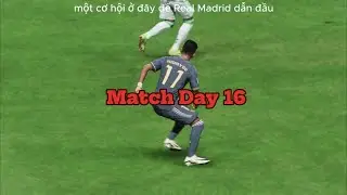 Match Day 16 : Real Madrid vs Real Betis