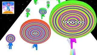 Satisfying Walkthrough Mobile Games-TikTok Gameplay Video 2024 Max Levels: LAYER MAN 3D