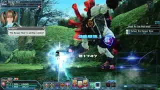 PSO2 UH Free Field Forest: BANGER BEAR