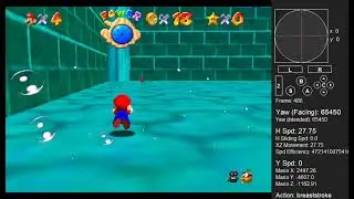 SM64 - The Secret Aquarium in 39.57s (TAS)