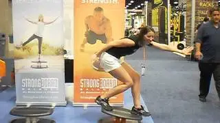 StrongBoard Balance&reg; demo at the 2014 IHRSA Convention