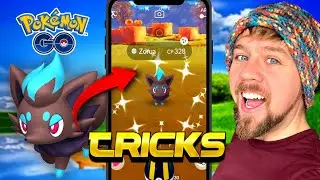 ZORUA SHINY TRICK... THIS IS A MUST DO!! AND IT WORKS!! *Pok&eacute;mon GO*