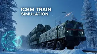 🚀 How Russia Launches an ICBM from a Nuclear Train vs USA Recon | Battle Simulation