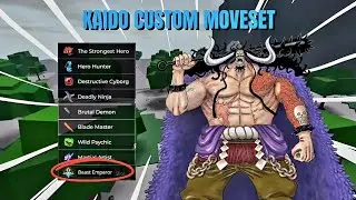 Kaido Custom Moveset || The Strongest Battlegrounds || Roblox