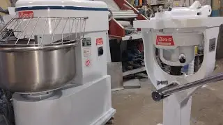 amasadora mezcladora y DIVISORA cortadora restauración completa, bakery machine repair