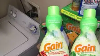 Gain Original Fabric Softener vs Gain Tropical Sunrise Fabric Softener