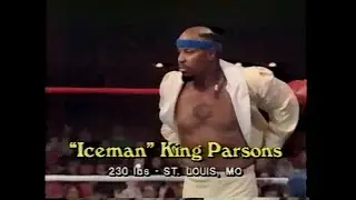 Iceman King Parsons vs The Libyan   Power Pro Dec 20th, 1986