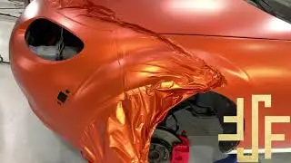 Miata wrap Wild Orange