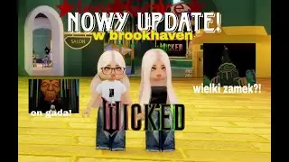 NOWY UPDATE w Brookhaven RP! WICKED 🩷💚
