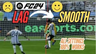 how to fix lag in ea fc 2024  for pc laptop