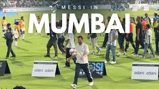 MESSI in Mumbai 🇮🇳 | GOAT Tour Vlog at Wankhede Stadium 🐐⚽