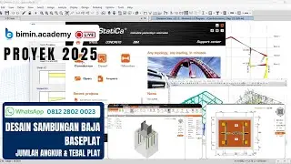 Steel Baseplate Design with IDEA StatiCa: Complete Step-by-Step! #IDEAStatica #ETABS #tutorial