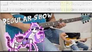 Regular Show - Keepin' It Cool (guitar cover + tabs)