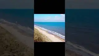 Courseulles sur Mer cinematic drone