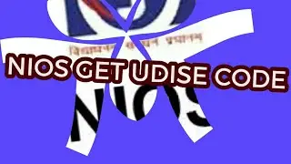 HOW TO KNOW UDISE CODE OF YOUR SCHOOL OF NIOS D. EL. ED
