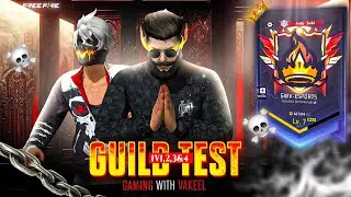 FREE FIRE LIVE GUILD TEST | 1v2 1V3 & 1v4 GUILD TEST | PAID CUSTOM #freefire #tournament #guildtest