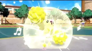 Oricorio Cheers for Mono Electric! Pok&eacute;mon Scarlet and Violet Wi-Fi Battle