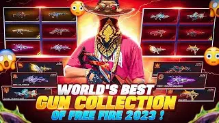 World best  Gun Collection of free fire 2023💥#tondegamer #totalgaming #lakagaming #mrbeast #freefire