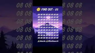 Zero&ndash;Eight Trap 👀 | 08 Ke Beech 03 Kya Tum Pakad Paoge? 😵