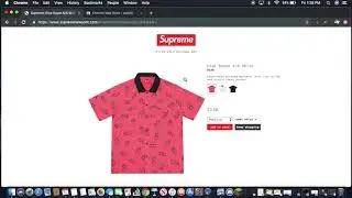 Copping Supreme Manually