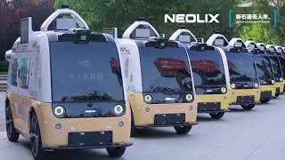 Neolix Autonomous Vehicle A Day In The Life. Beijing, China | 新石器无人车 一日生活 北京亦庄