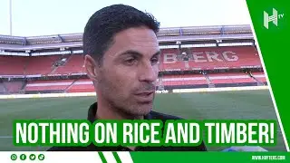Rice and Timber? We have NOTHING to announce! | Mikel Arteta
