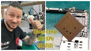 MASTERWORK - iPHONE 7 COMES IN WITH NO BOOT AND ERROR 4013 - NOT A NAND ERROR - CPU RELATED