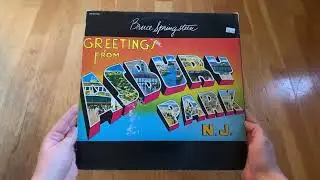 Bruce Springsteen &ndash; Greetings From Asbury Park, N.J. | Vinyl Unboxing