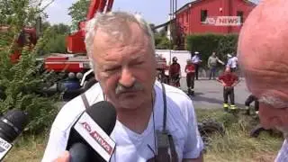 SCHIACCIATO DAL TRATTORE, VIVO PER MIRACOLO