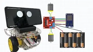 Создайте робота с искусственным интеллектом, используя телефон на Android и ESP32