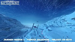 Star Wars Battlefront: Skirmish 3 - Twilight on Hoth (Fighter Squadron)