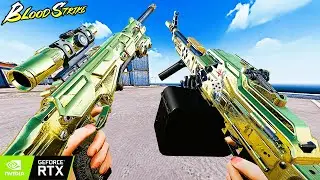 HEAVY GUN❗❗PKM + KALA & Best loadout⚡21 KILL INSANE MOVEMENT Blood Strike Gameplay