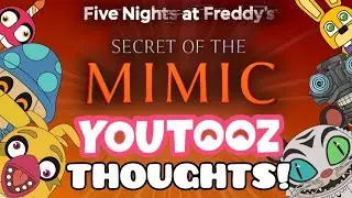 FNAF Secret of the Mimic Youtooz! | wave preview thoughts.