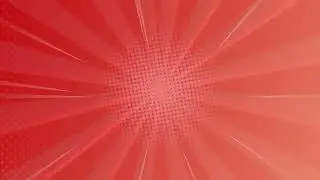 Orange Anime Comic Background Animated Video Loop | Copyright-Free | Full HD