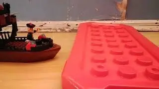Batalla pirata lego en la isla