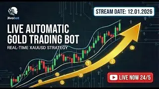 Live XAUUSD Automatic Trading Bot | GOLD Trades - 12.01.2026 #gold, #forexbot