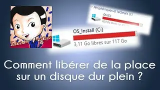 Comment lib&eacute;rer de la place sur un disque dur plein ?