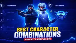 BR rank & CS rank Best Skill Combination | Best Character Skill for Br rank | BR rank & CS rank