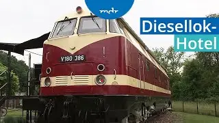 Schlafen in einer echten Diesellok | MDR um 4 | MDR