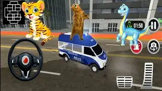 ☑️Police Ambulance Rescue Game - Ambulance Patient Gadi Simulator - #60 Gameplay