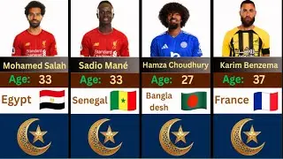 Top 80+ Muslim Football Players in the World 🌍 (With Name, Country & Age) (2025)