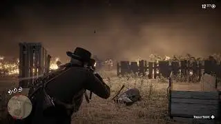 Arthur Morgan Burns Down The Tobacco Farm - Red Dead Redemption 2
