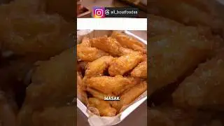 Рецепт вкусных куриных крылышек в китайском стиле #шорты