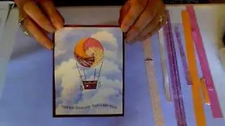 Iris Folding-Hot Air Balloon Card