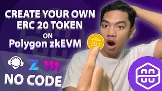 Create your own cryptocurrency on Polygon zkEVM | NO CODE | FOR BEGINNERS