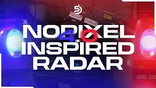 Inspired RADAR System QBCORE | Best FiveM Radar System | Storm Dev
