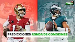PREDICCIONES Ronda de Comodines NFL 2025 49ers vs Eagles, Lunes Negro y más | Football X Partes