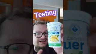 Der Grosse Bauer: Banana #testing #jogurt #banana #banane #brightonedaniel #delicious #best #good