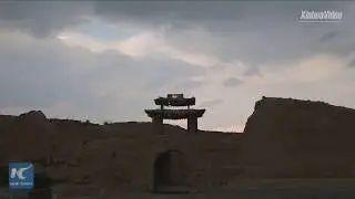 Turtle-shaped Yongtai ancient city in NW China